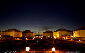 BIVOUAC  SUPERIEUR en 4x4& Dromadaires