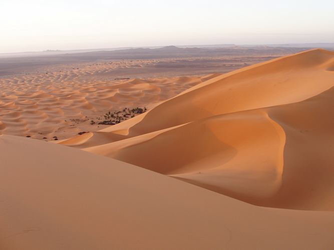 Sandbad in Merzouga