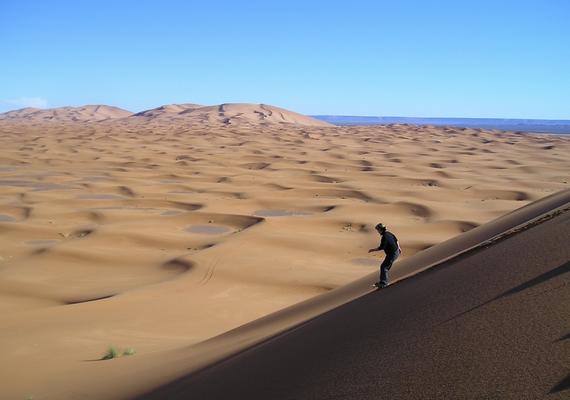 Discover sand surfing